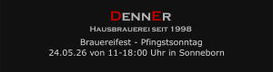 Mehr über den Artikel erfahren Brauereifest am Pfingstsonntag